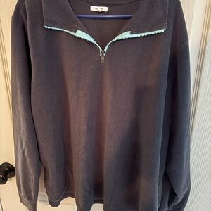 Maurices Women's Gray Quarter-Zip Sweatshirt